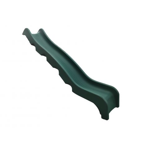 Tobogan pentru uz public Optima, verde, 3 m lungime, pentru platforma de 1.5 m inaltime, KBT - poza 3