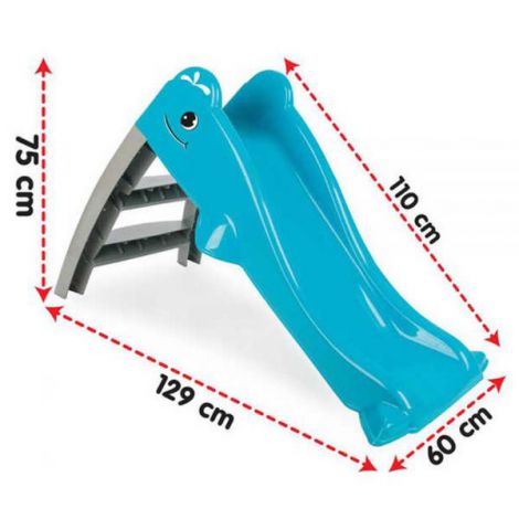 Tobogan Pilsan Dolphin Water Slide blue - poza 2