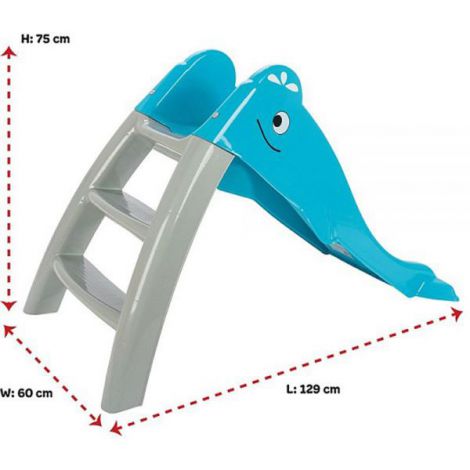 Tobogan Pilsan Dolphin Water Slide blue - poza 3