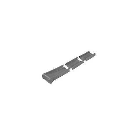 Tobogan pliabil pentru copii ROCLI, 2.9 m, HDPE, gri antracit - poza 2