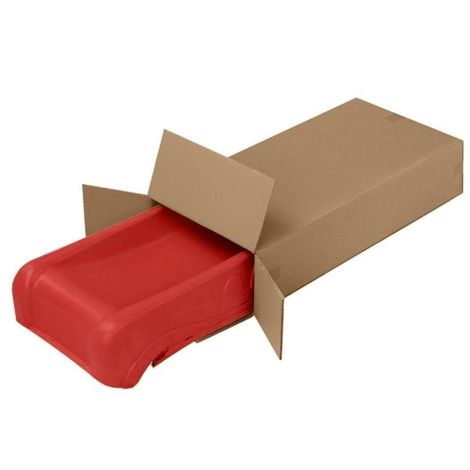 Tobogan pliabil pentru copii ROCLI, 2.9 m, HDPE, rosu - poza 3