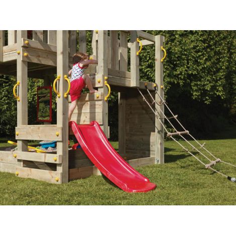 Tobogan Toba 1.2M Rosu pentru spatii de joaca - poza 2
