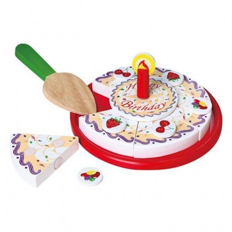 Tort feliabil din lemn, Viga Toys - poza 2