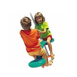 TP Toys - Leagan dublu Duo Ride Skyride Verde - poza 1