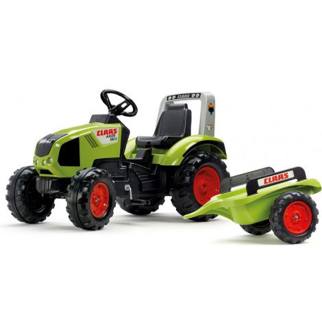 Tractor Claas cu pedale si remorca, Falk, 1011AB - poza 1