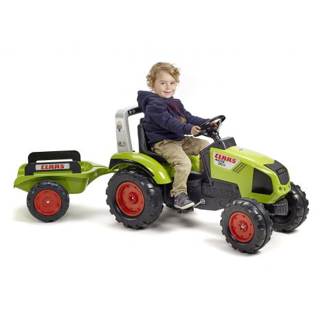 Tractor Claas cu pedale si remorca, Falk, 1011AB - poza 3