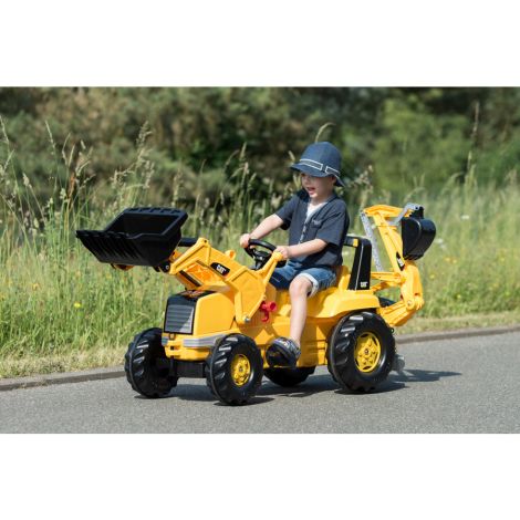 Tractor cu pedale CAT Buldoexcavator - poza 3