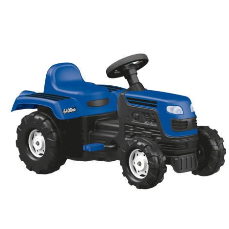 Tractor cu pedale copii, albastru, 3 ani+, Dolu 8045 - poza 1