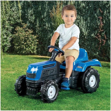 Tractor cu pedale copii, albastru, 3 ani+, Dolu 8045 - poza 5