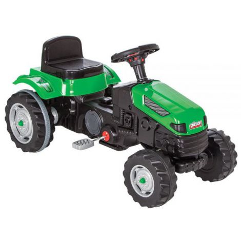 Tractor cu pedale copii, Pilsan Active 07-314 green, 3 ani+, verde - poza 2
