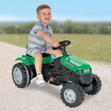 Tractor cu pedale copii, Pilsan Active 07-314 green, 3 ani+, verde - poza 4