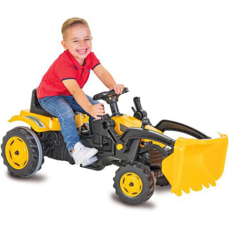 Tractor cu pedale Pilsan Active with Loader 07-315 yellow - poza 1