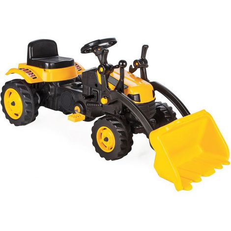 Tractor cu pedale Pilsan Active with Loader 07-315 yellow - poza 2