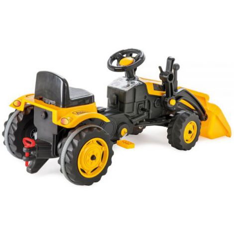 Tractor cu pedale Pilsan Active with Loader 07-315 yellow - poza 4