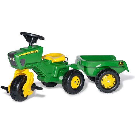 Tractor cu pedale Rolly Kid John Deere ROLLY TOYS - poza 1