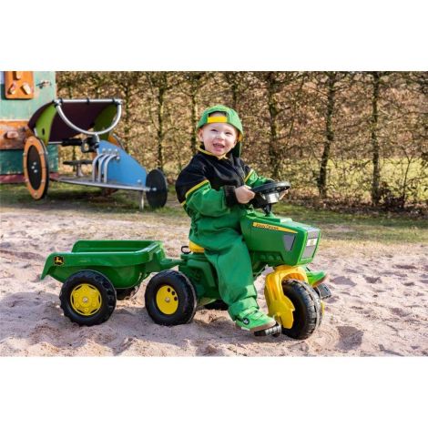 Tractor cu pedale Rolly Kid John Deere ROLLY TOYS - poza 2