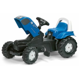 Tractor cu pedale Rolly Toys Kid Landini cu remorca - poza 2