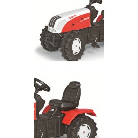 Tractor cu pedale Rolly Toys Steyer CVT cu cupa - poza 2