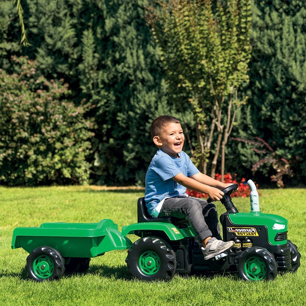 Tractor cu pedale si remorca Dolu - poza 4