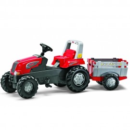 Tractor cu pedale si remorca - Rolly Junior - poza 1