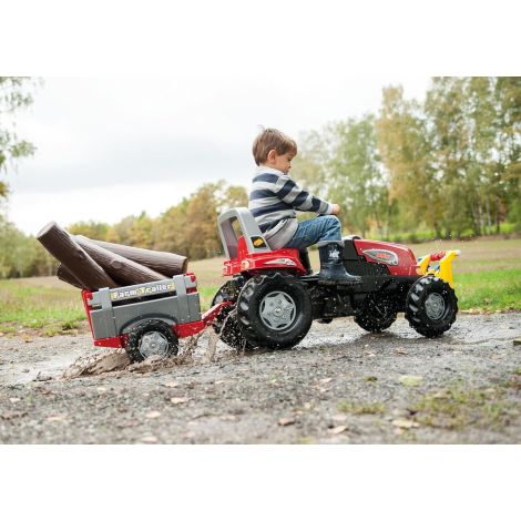 Tractor cu pedale si remorca - Rolly Junior - poza 5