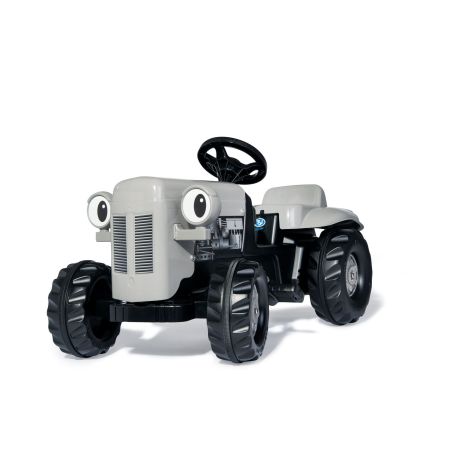 Tractor cu pedale si remorca Rolly Toys Kid Little Grey Fergie gri - poza 2