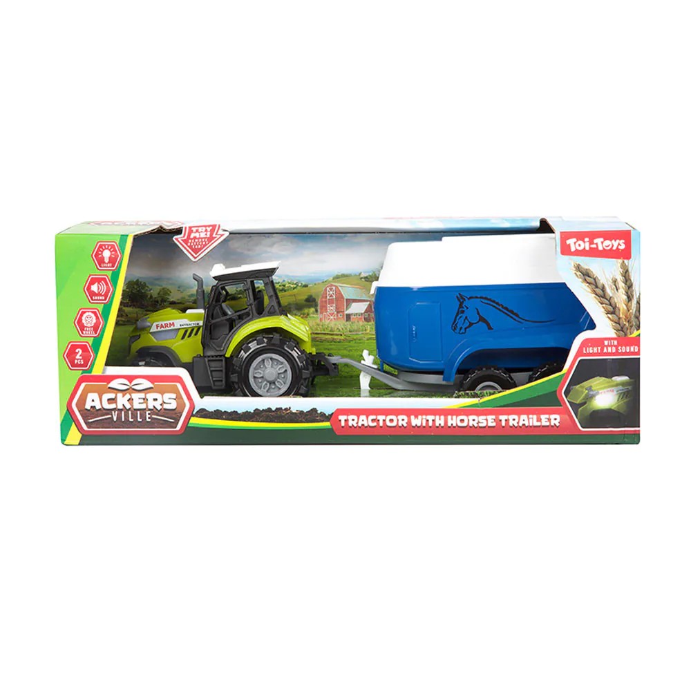 Tractor cu remorca pentru animale Ttoys diverse modele - poza 3