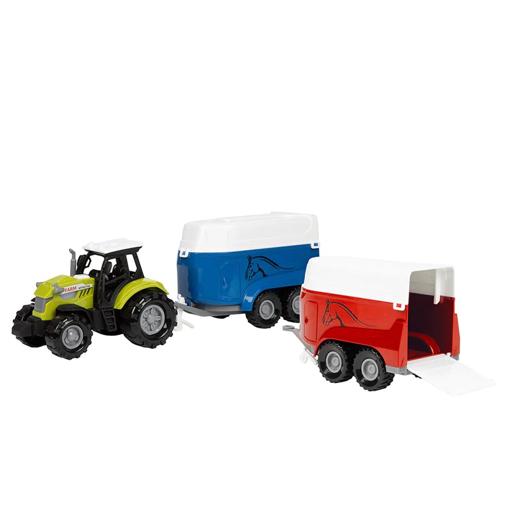 Tractor cu remorca pentru animale Ttoys diverse modele - poza 4