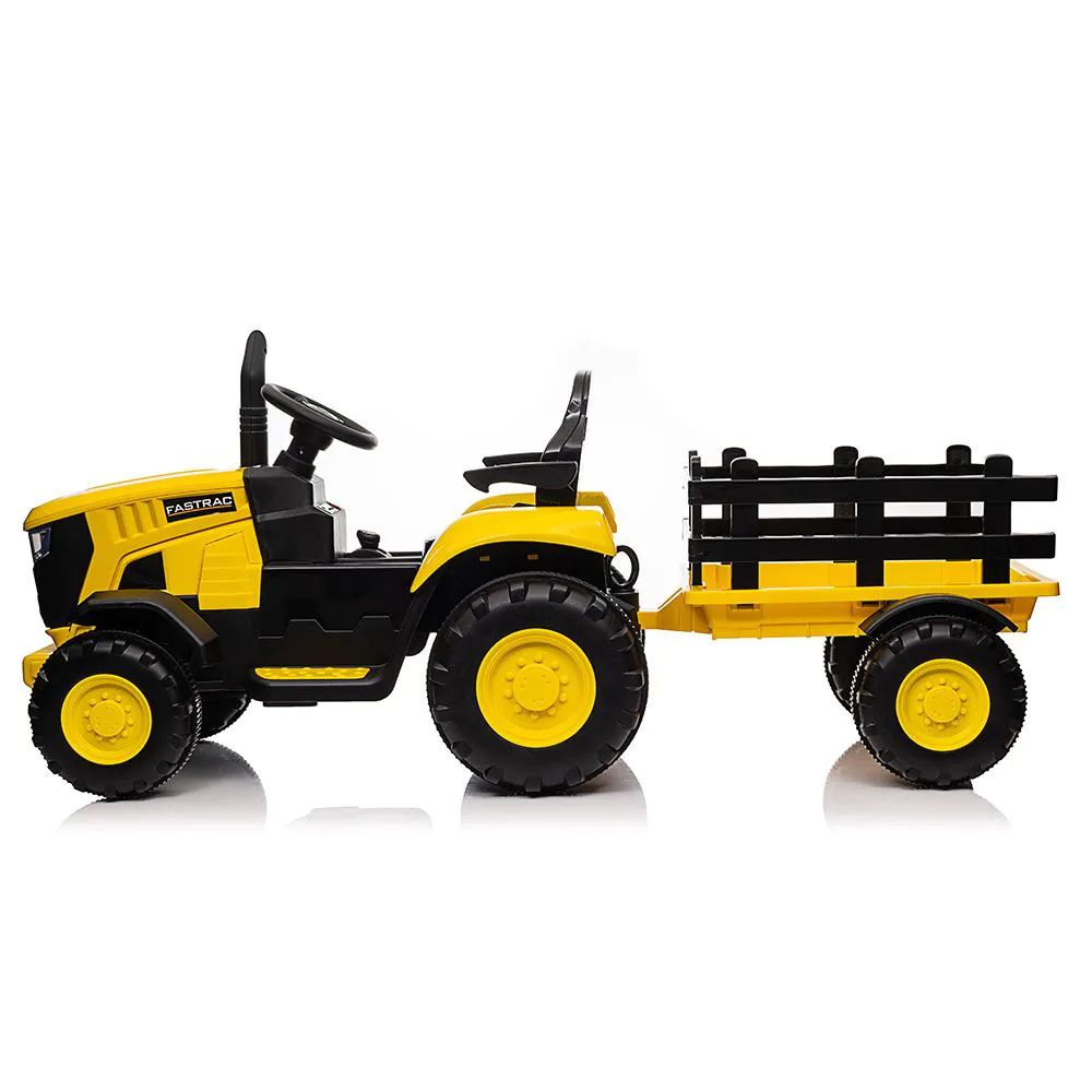 Tractor cu remorca si acumulatori galben 12V 8390080-2AR - poza 3