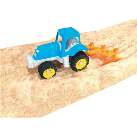 Tractor de jucarie pentru arat, cu plug triplu - poza 4