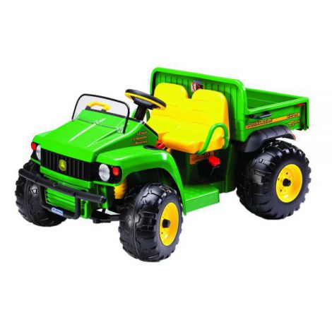 Tractor electric pentru copii John Deere Gator HPX de la Peg Perego, 12V, 3 ani+ - poza 1