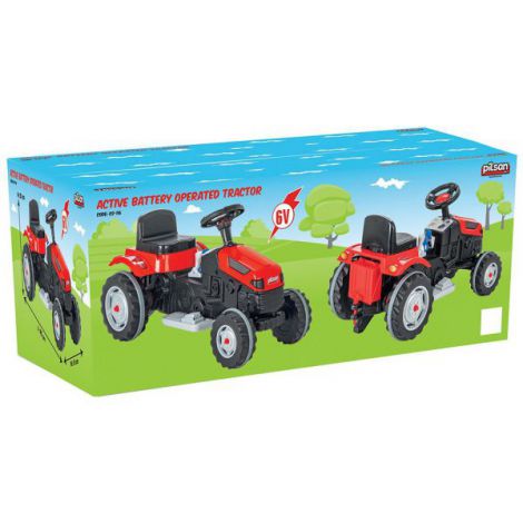 Tractor electric Pilsan Active 05-116 red - poza 3