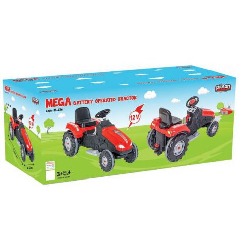 Tractor electric Pilsan Mega 05-276 green - poza 3