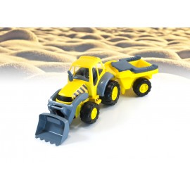 Tractor Excvator cu remorca - Miniland - poza 3