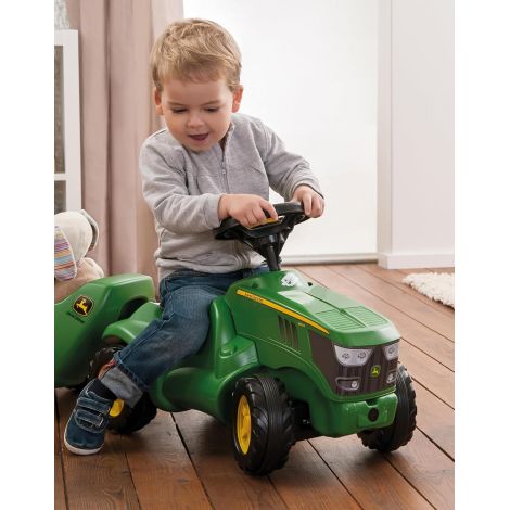 Tractor fara pedale John Deere pentru copii – Rolly Toys 132072 - poza 2
