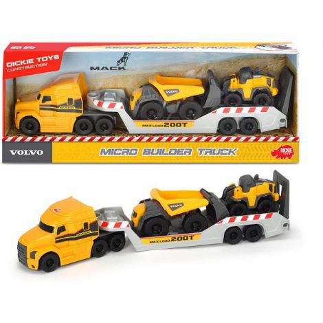 Trailer Volvo Mack Cu Basculanta Si Tractor - poza 1
