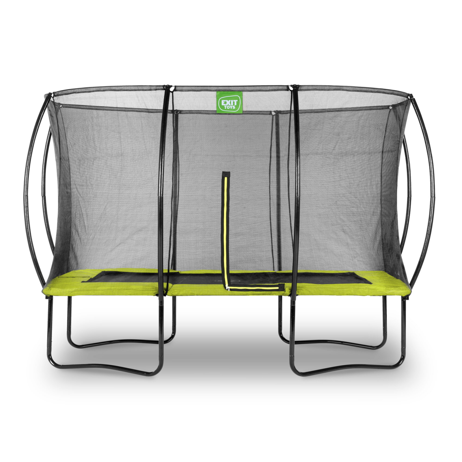 Trambulina Silhouette 244x366cm - verde
