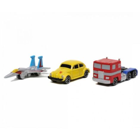 Transformers Set 3 Nano Masinute Metalice 4cm - poza 2