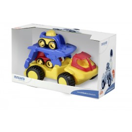 Transporter Dumpy Transportor de masini cu platforma Miniland - poza 4