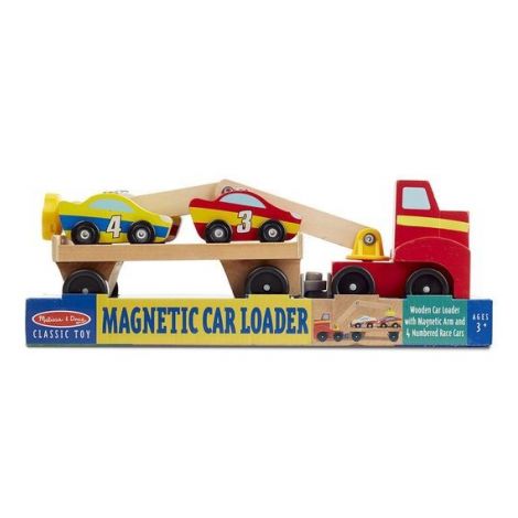 Transportor de masini cu elevator magnetic Melissa and Doug - poza 4