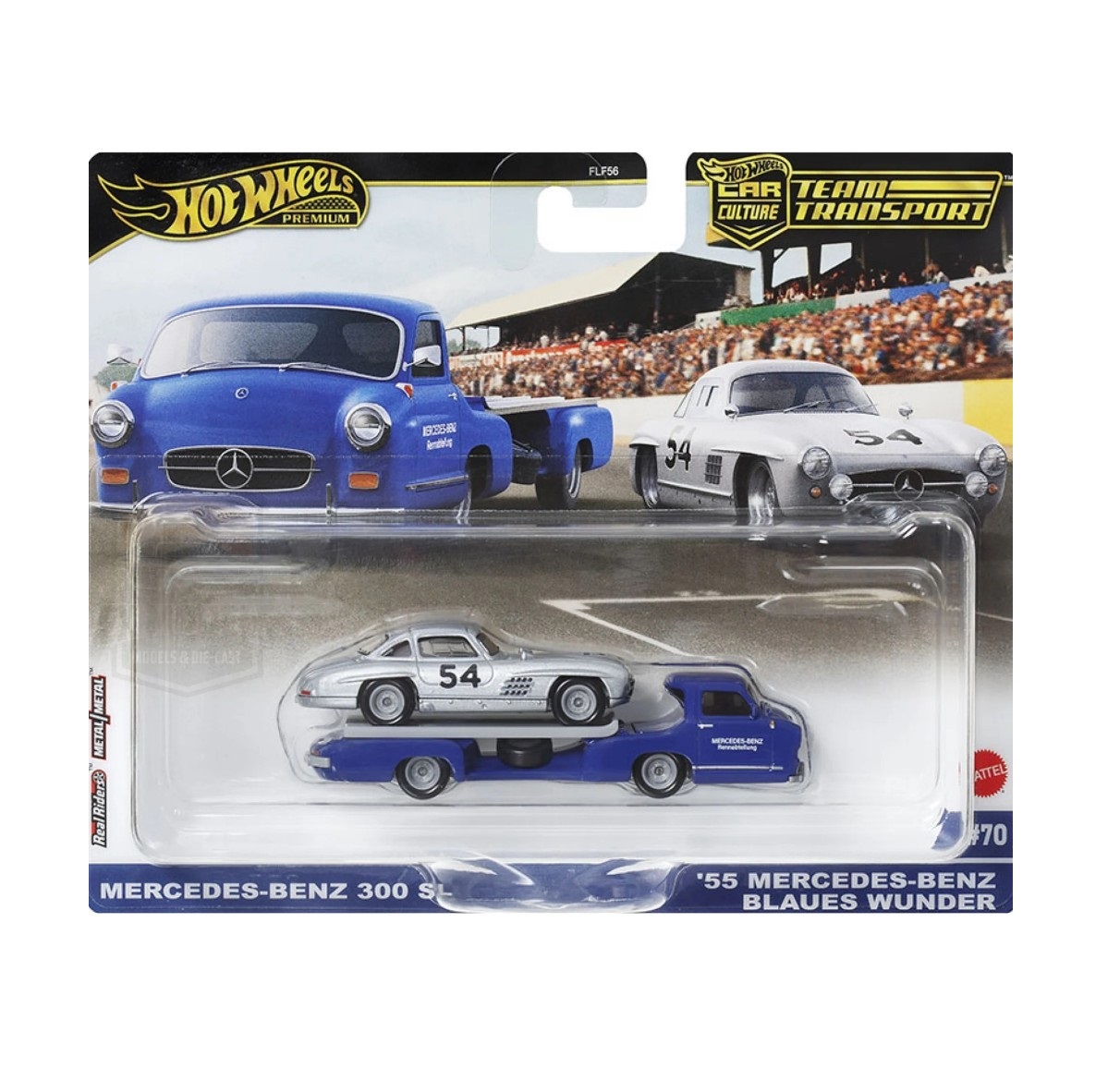 Transportor si masina Hot Wheels Car Culture Team Transport 1:64 - poza 5