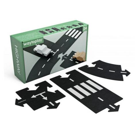 Traseu auto Waytoplay, Highway, 24 piese - poza 1