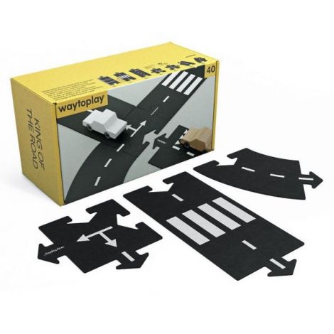 Traseu auto Waytoplay, King of the road, 40 piese - poza 1