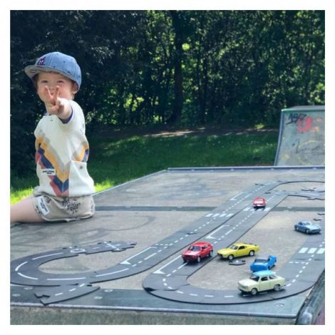 Traseu auto Waytoplay, King of the road, 40 piese - poza 3