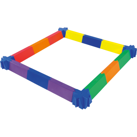 Traseu de echilibru cu 28 de elemente, 10 cm inaltime - poza 1