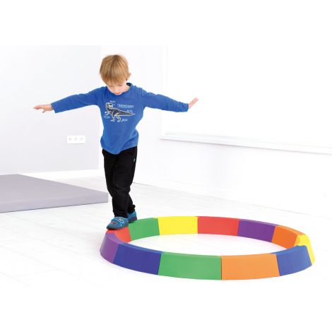 Traseu de echilibru cu 28 de elemente, 10 cm inaltime - poza 2