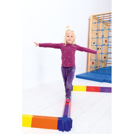 Traseu de echilibru cu 28 de elemente, 10 cm inaltime - poza 3