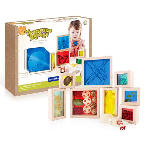 Treasure Blocks Colors, Guidecraft - poza 1