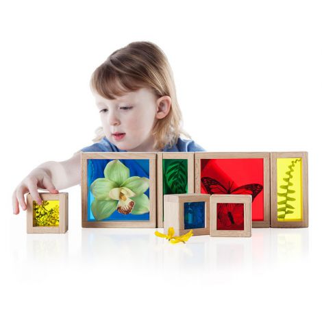 Treasure Blocks Colors, Guidecraft - poza 3