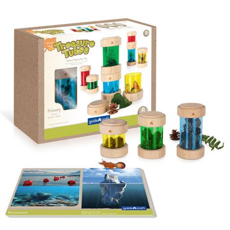 Treasure Tubes Colors, Guidecraft - poza 1
